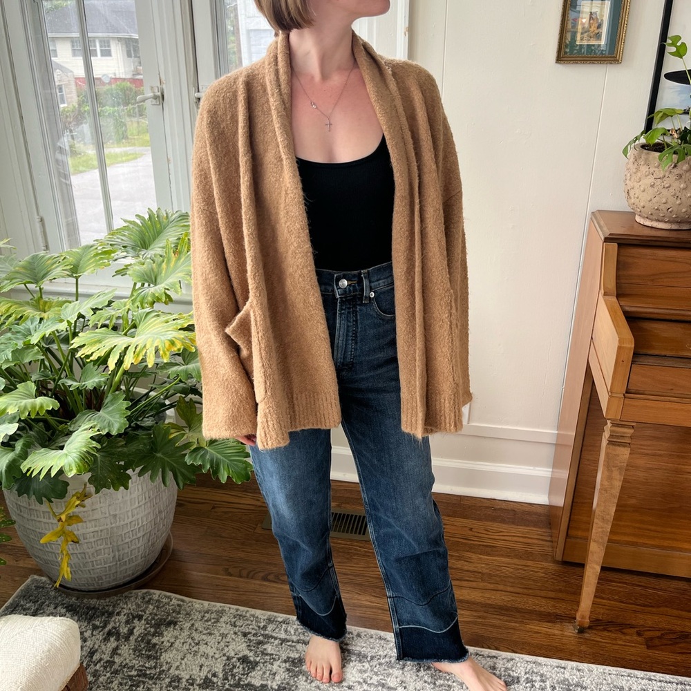 NWT Madewell Gallatin Shawl-Collar Cardigan Sweater | Size M